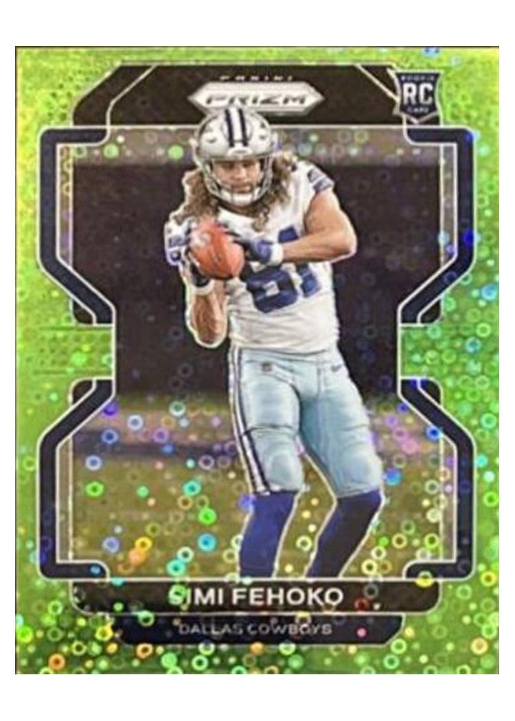 2021 Panini Prizm Base Set Simi Fehoko #371 card
