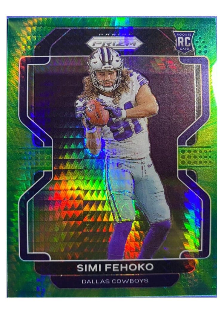 2021 Panini Prizm Base Set Simi Fehoko #371 card