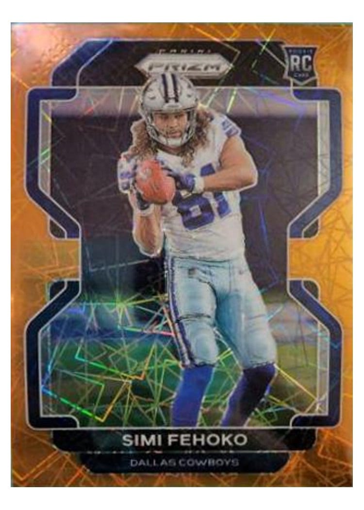 2021 Panini Prizm Base Set Simi Fehoko #371 card