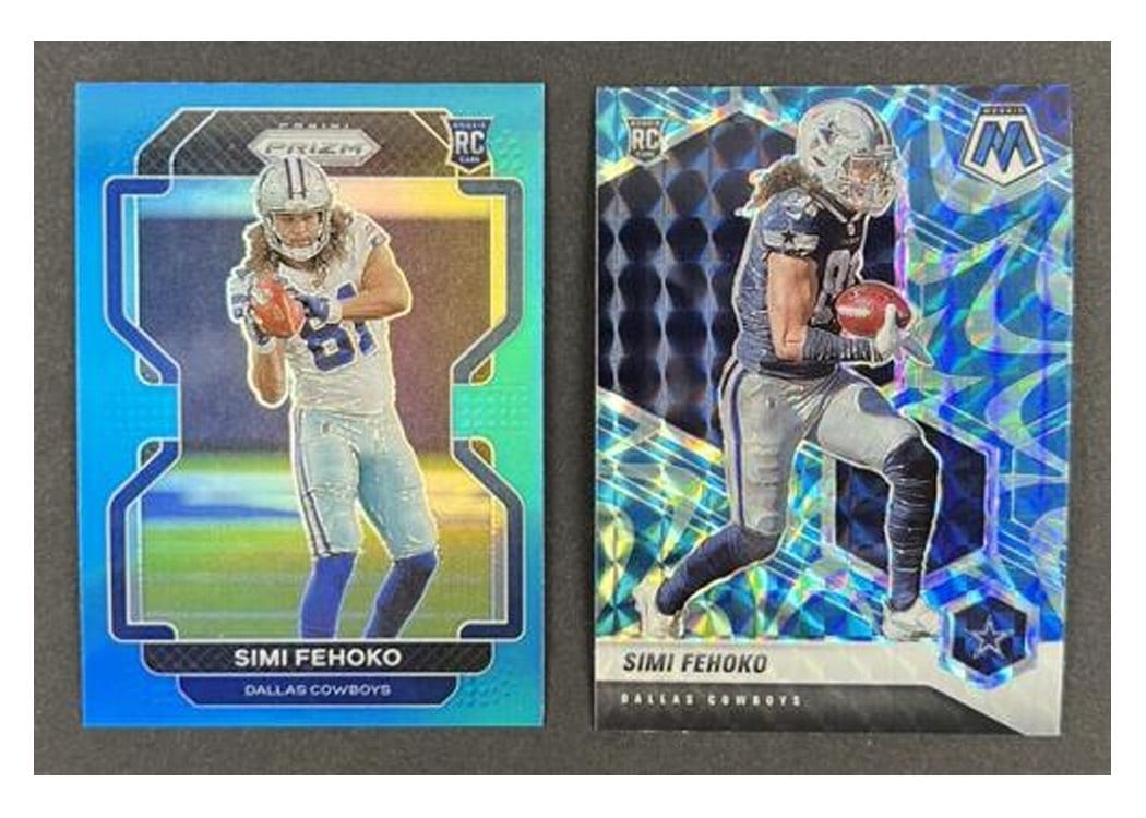 2021 Panini Prizm Base Set Simi Fehoko #371 card