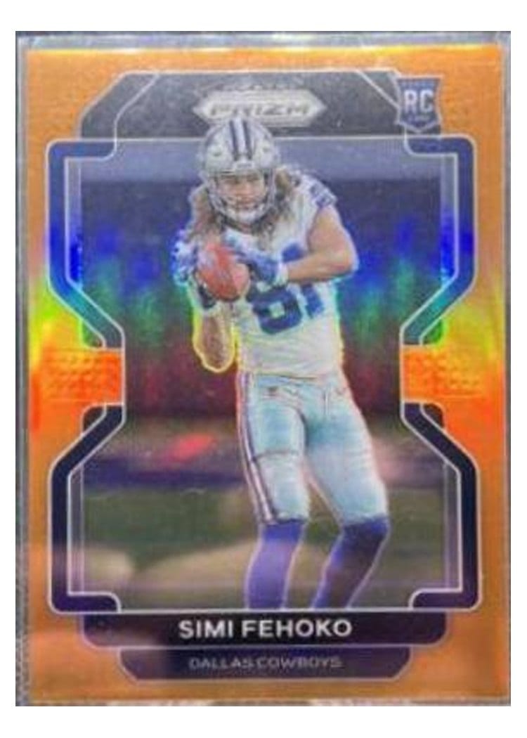 2021 Panini Prizm Base Set Simi Fehoko #371 card