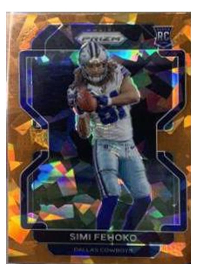 2021 Panini Prizm Base Set Simi Fehoko #371 card