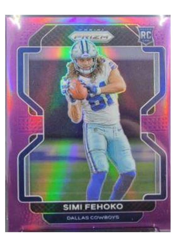 2021 Panini Prizm Base Set Simi Fehoko #371 card