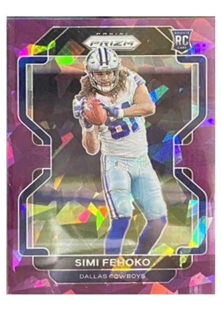 2021 Panini Prizm Base Set Simi Fehoko #371 card