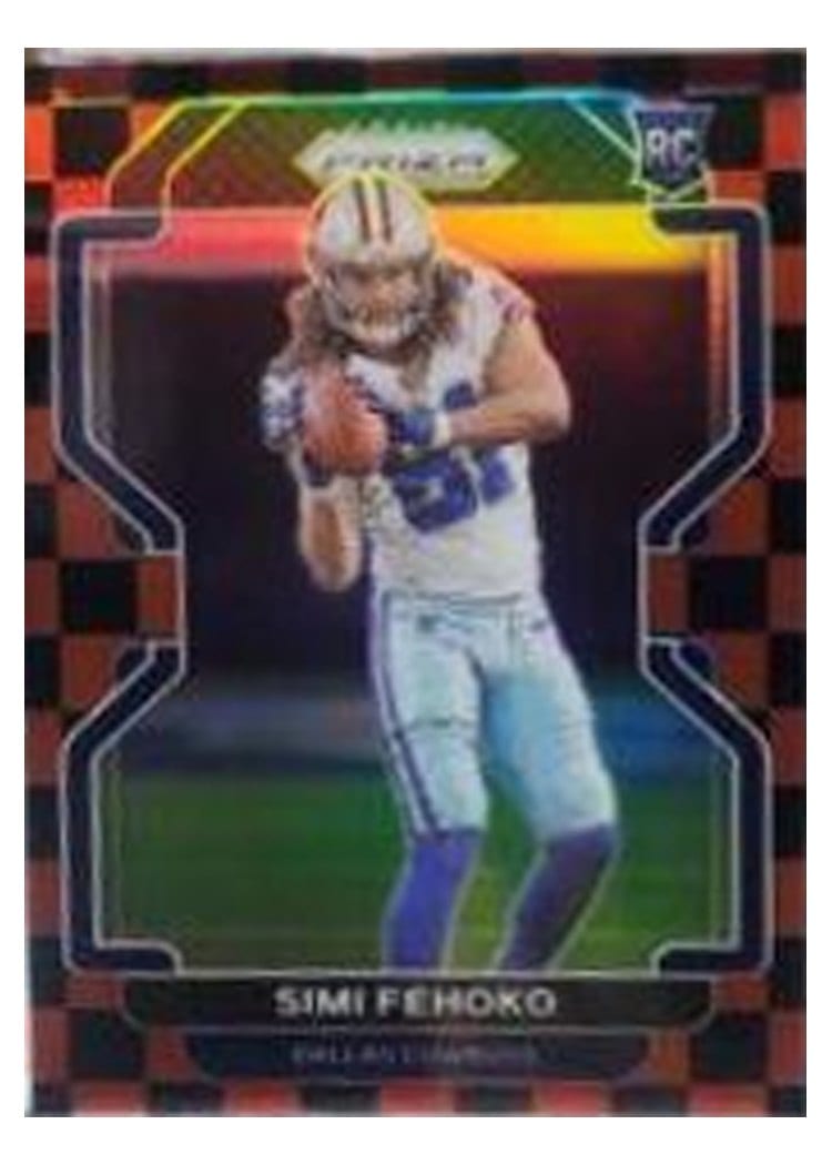 2021 Panini Prizm Base Set Simi Fehoko #371 card