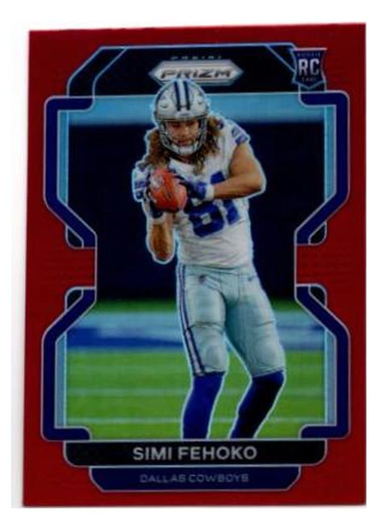 2021 Panini Prizm Base Set Simi Fehoko #371 card