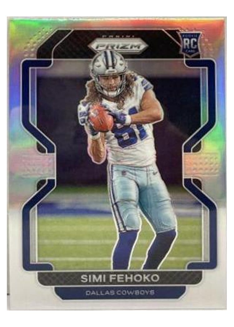 2021 Panini Prizm Base Set Simi Fehoko #371 card
