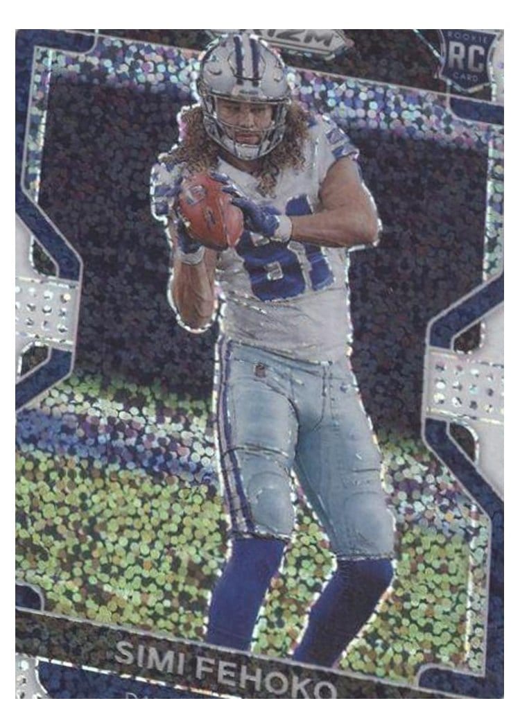 2021 Panini Prizm Base Set Simi Fehoko #371 card