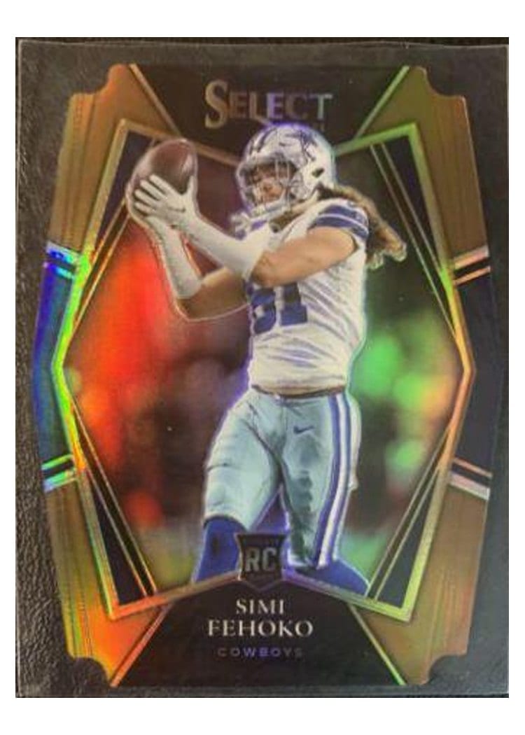 2021 Panini Select Base Set Simi Fehoko Copper Die Cut #183 card