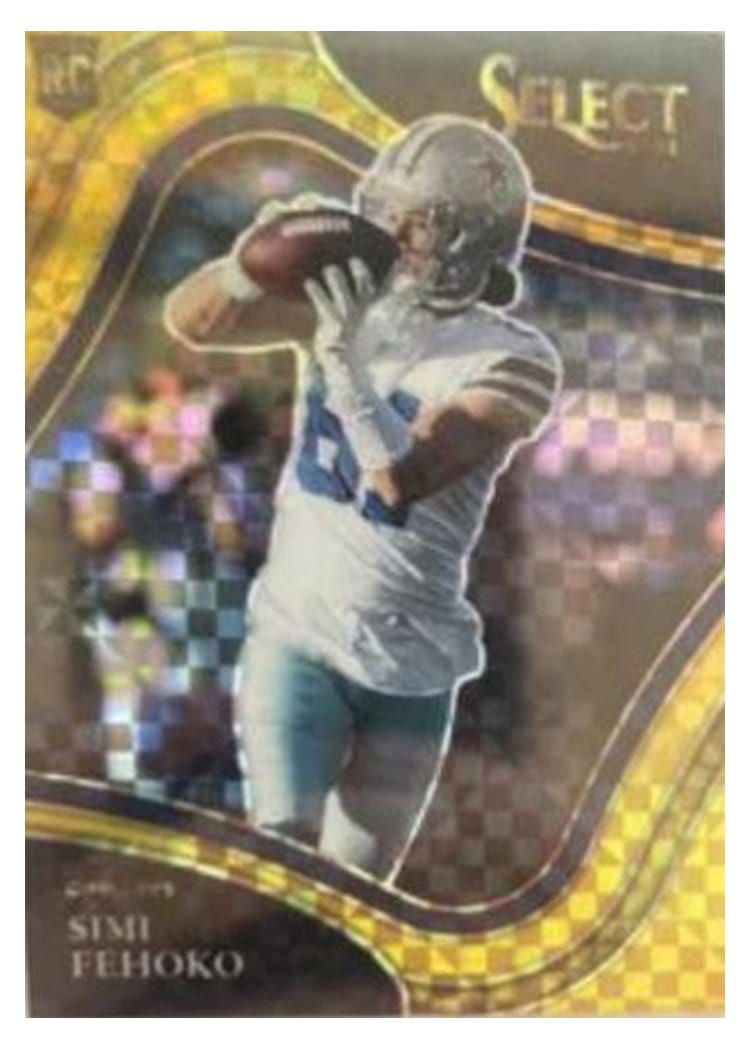 2021 Panini Select Base Set Simi Fehoko #383 card