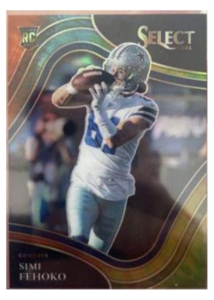 2021 Panini Select Base Set Simi Fehoko #383 card
