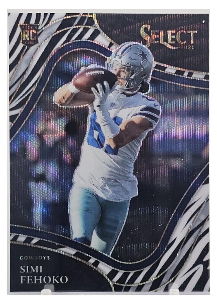 2021 Panini Select Base Set Simi Fehoko #383 card