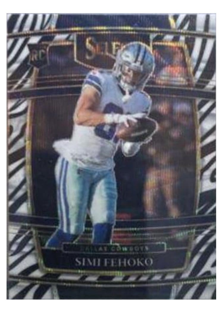 2021 Panini Select Base Set Simi Fehoko #83 card