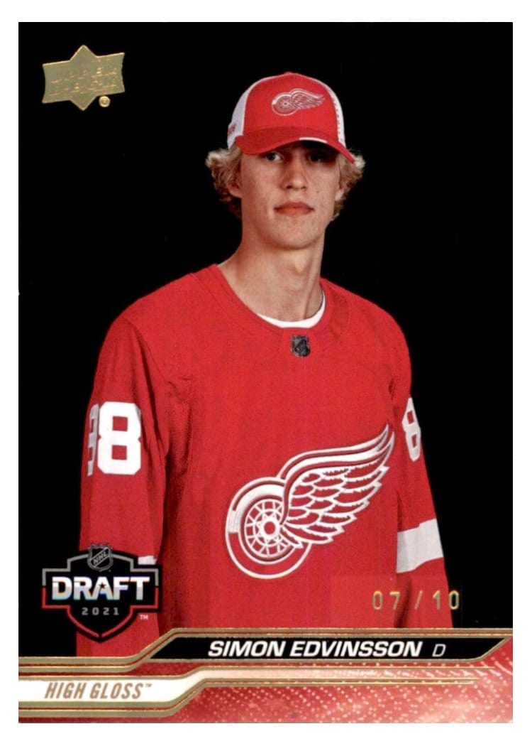 2023-24 Upper Deck Base Set Simon Edvinsson #738 card