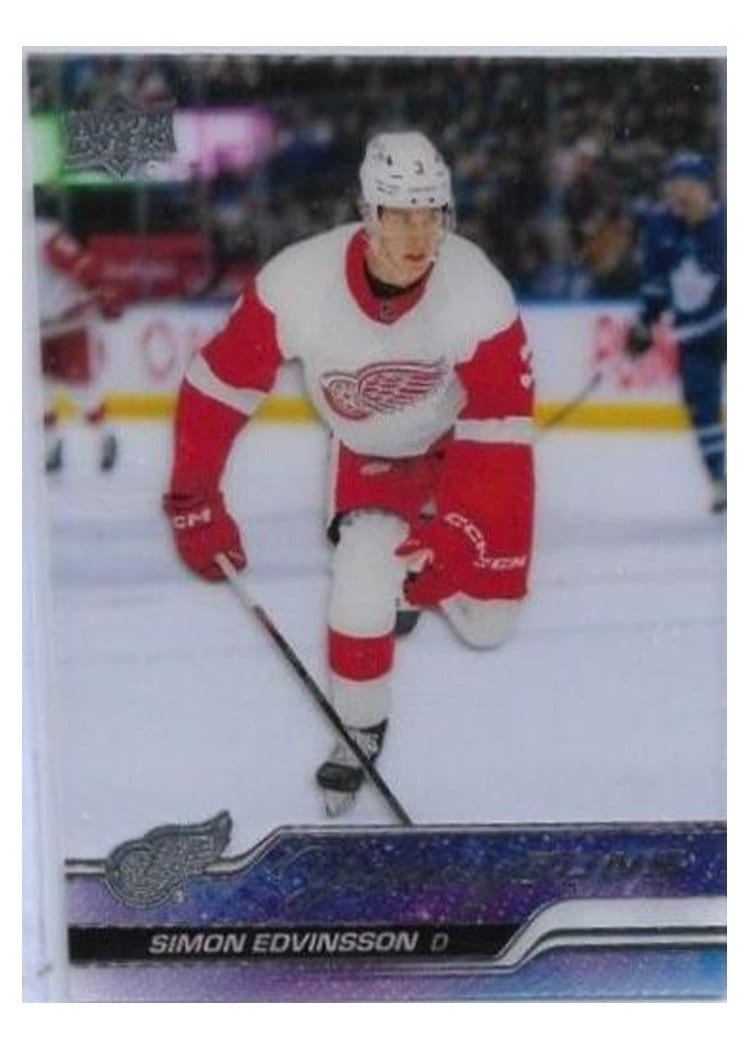 2023 Upper Deck Simon Edvinsson #228 card
