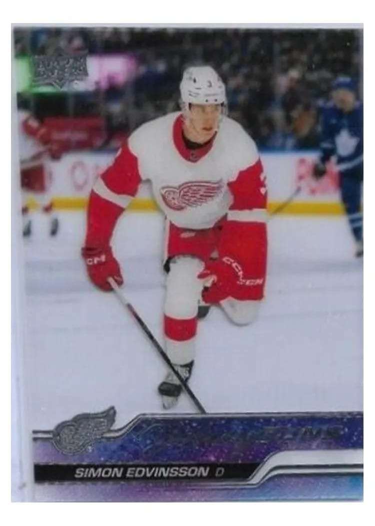 2023 Upper Deck Simon Edvinsson #228 card