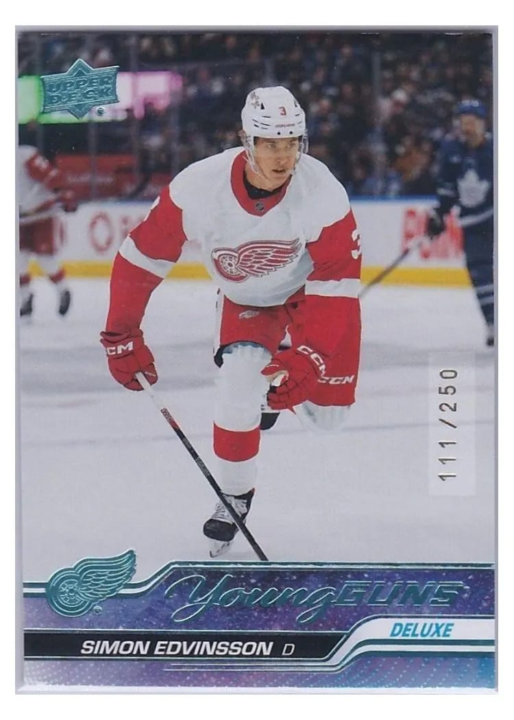 2023 Upper Deck Simon Edvinsson #228 card