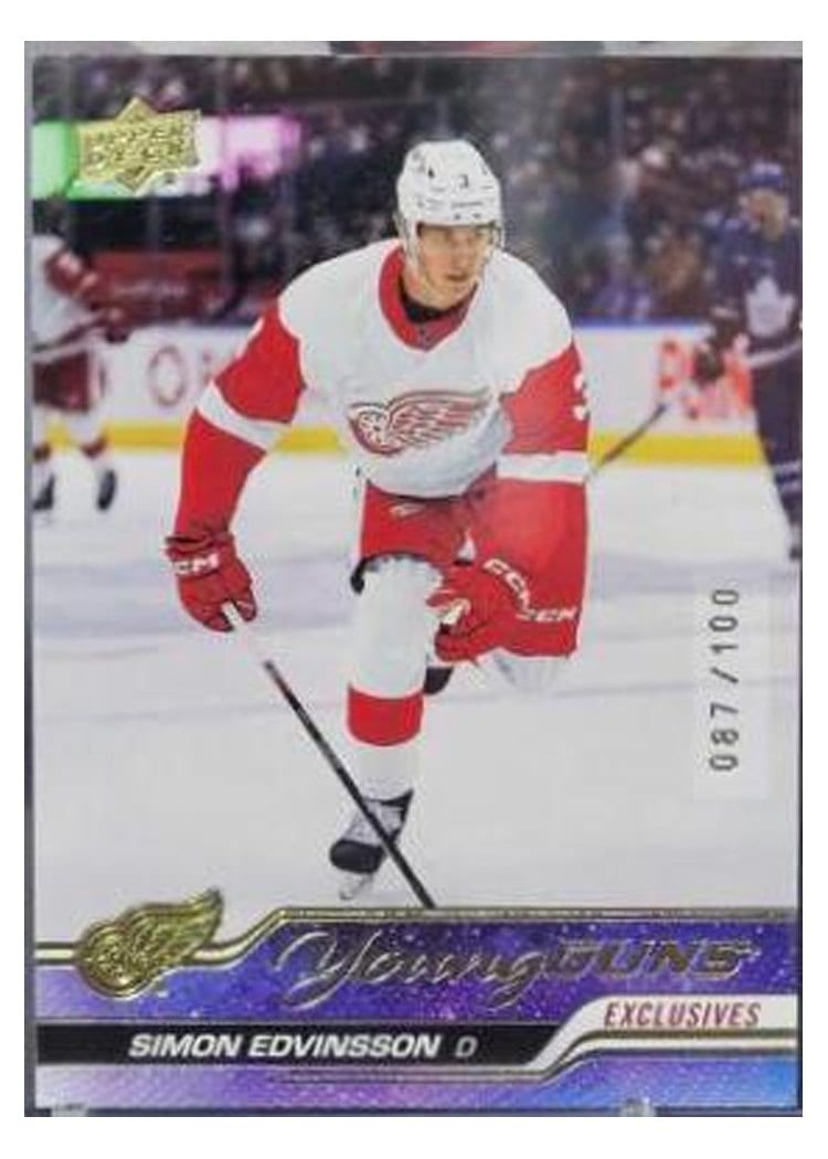 2023 Upper Deck Simon Edvinsson #228 card