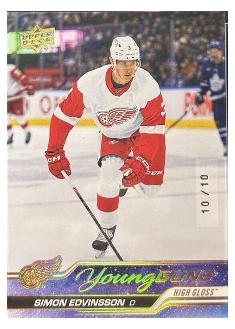 2023 Upper Deck Simon Edvinsson #228 card