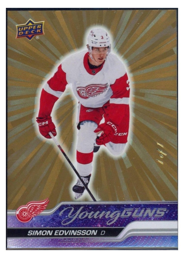 2023 Upper Deck Simon Edvinsson #228 card