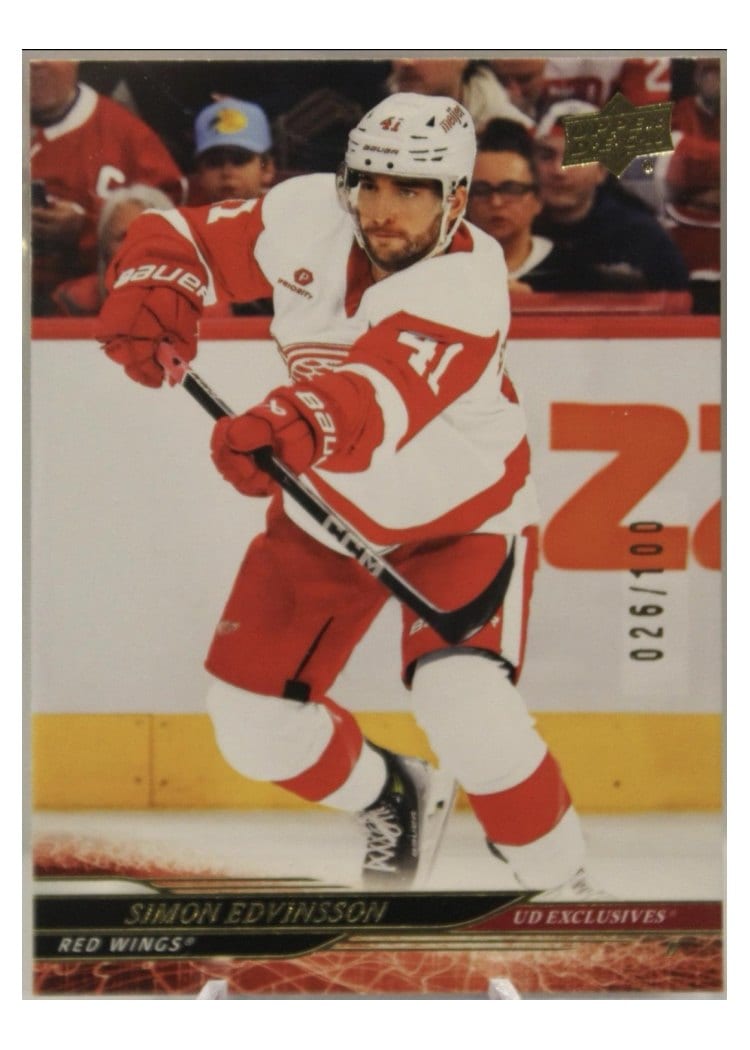 2024-25 Upper Deck Base Set Simon Edvinsson #306 card