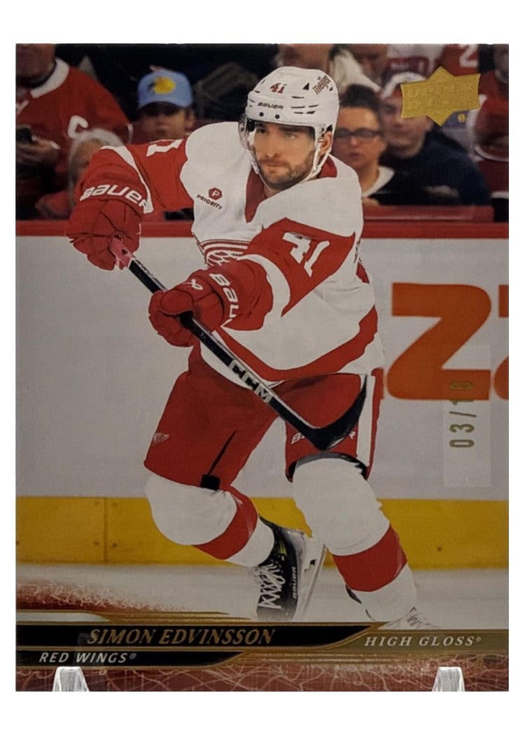 2024-25 Upper Deck Base Set Simon Edvinsson #306 card