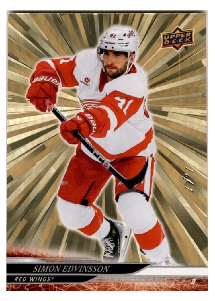 2024-25 Upper Deck Base Set Simon Edvinsson #306 card