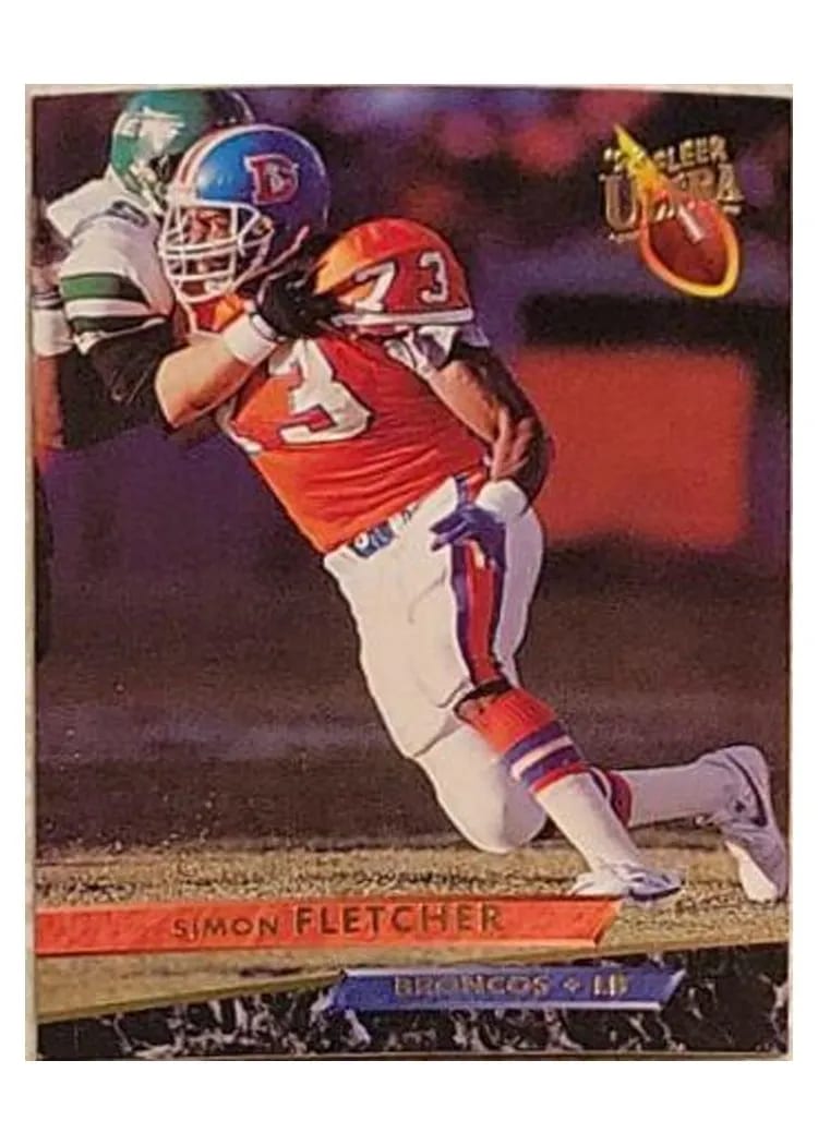 1993 Ultra Simon Fletcher #112 card