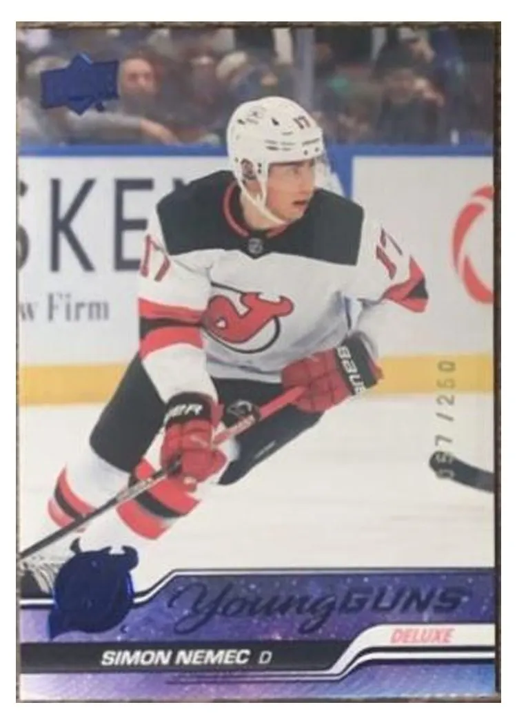 2023 Upper Deck Simon Nemec #727 card