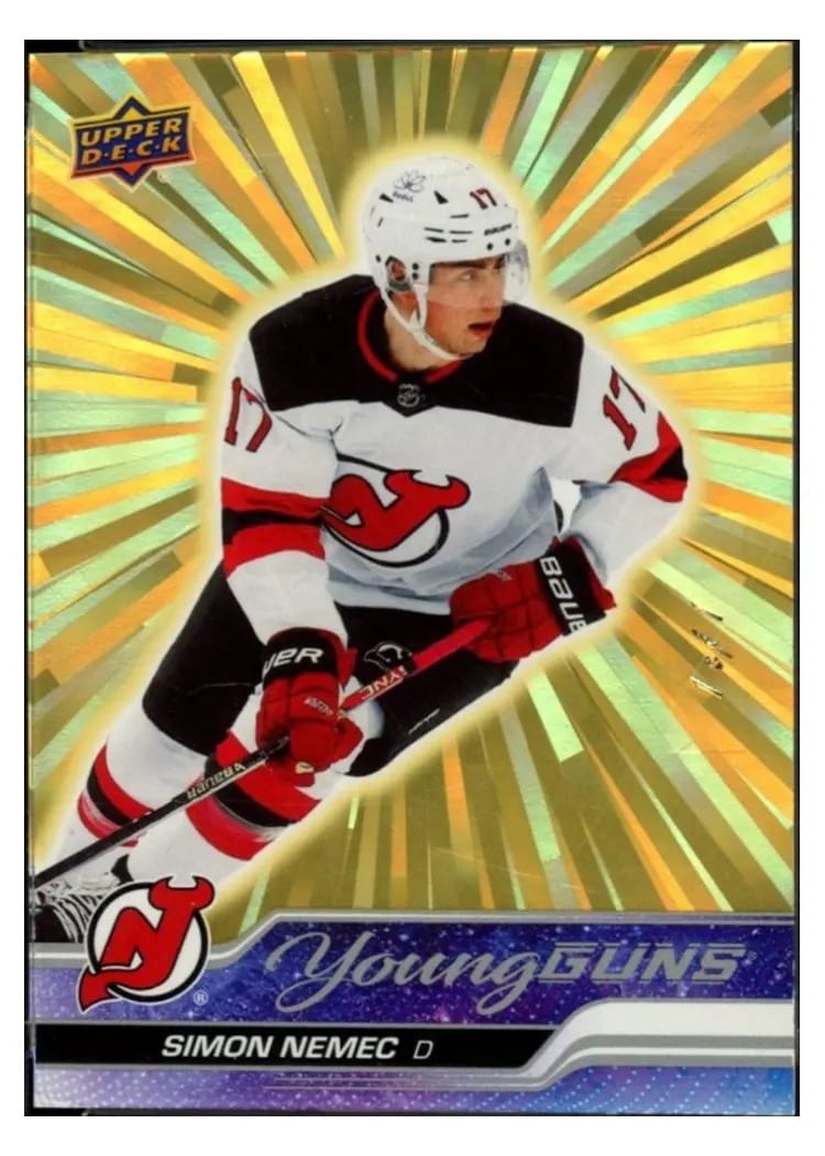 2023 Upper Deck Simon Nemec #727 card