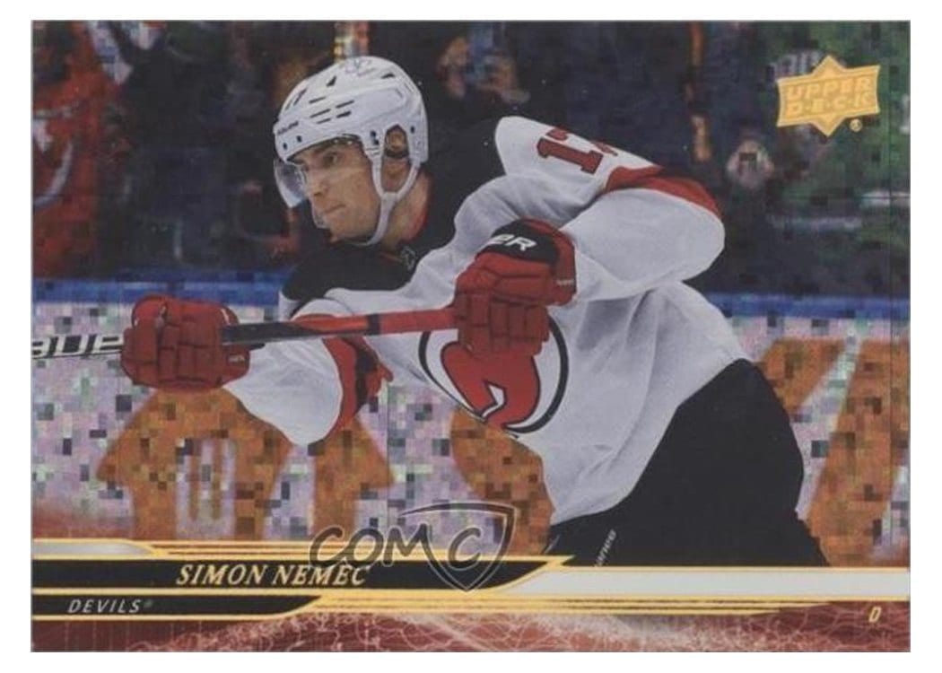2024-25 Upper Deck Base Set Simon Nemec #111 card