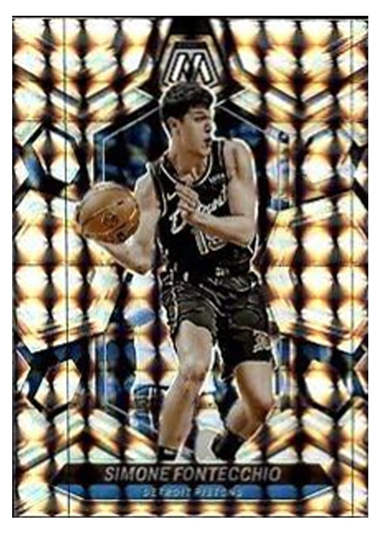 2023-24 Panini Mosaic Base Set Simone Fontecchio #133 card