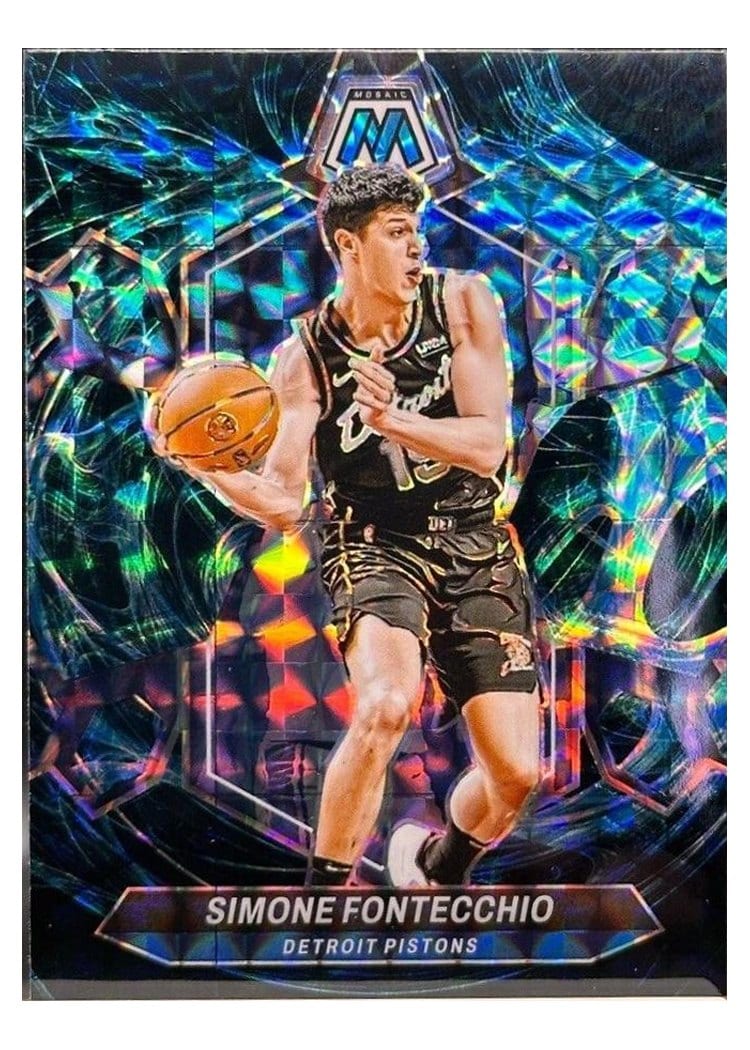 2023-24 Panini Mosaic Base Set Simone Fontecchio #133 card