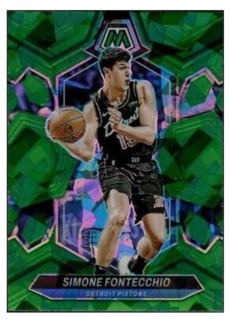2023-24 Panini Mosaic Base Set Simone Fontecchio #133 card