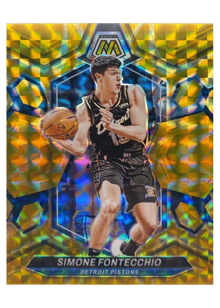 2023-24 Panini Mosaic Base Set Simone Fontecchio #133 card