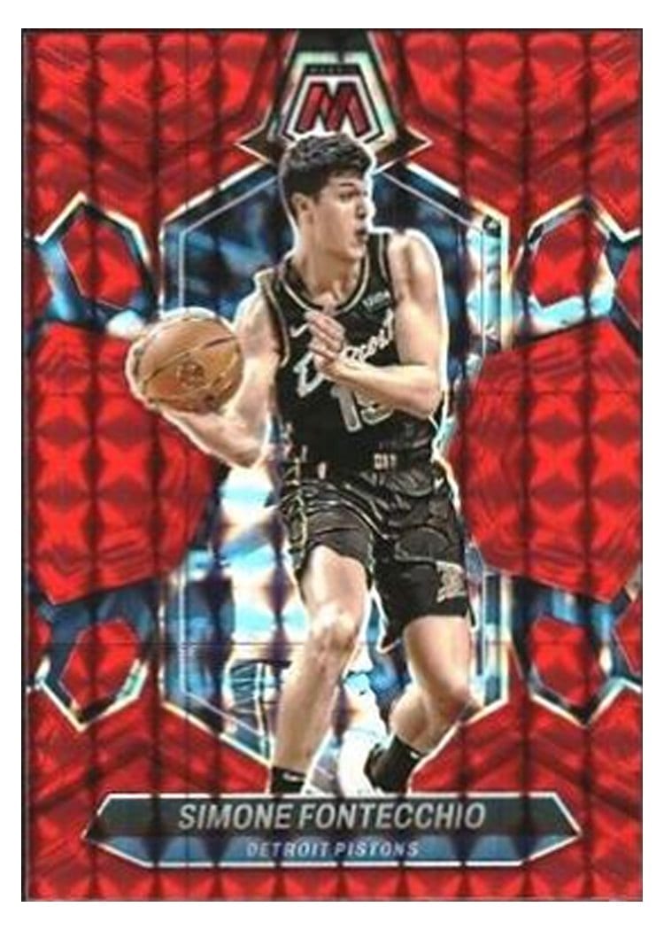 2023-24 Panini Mosaic Base Set Simone Fontecchio #133 card