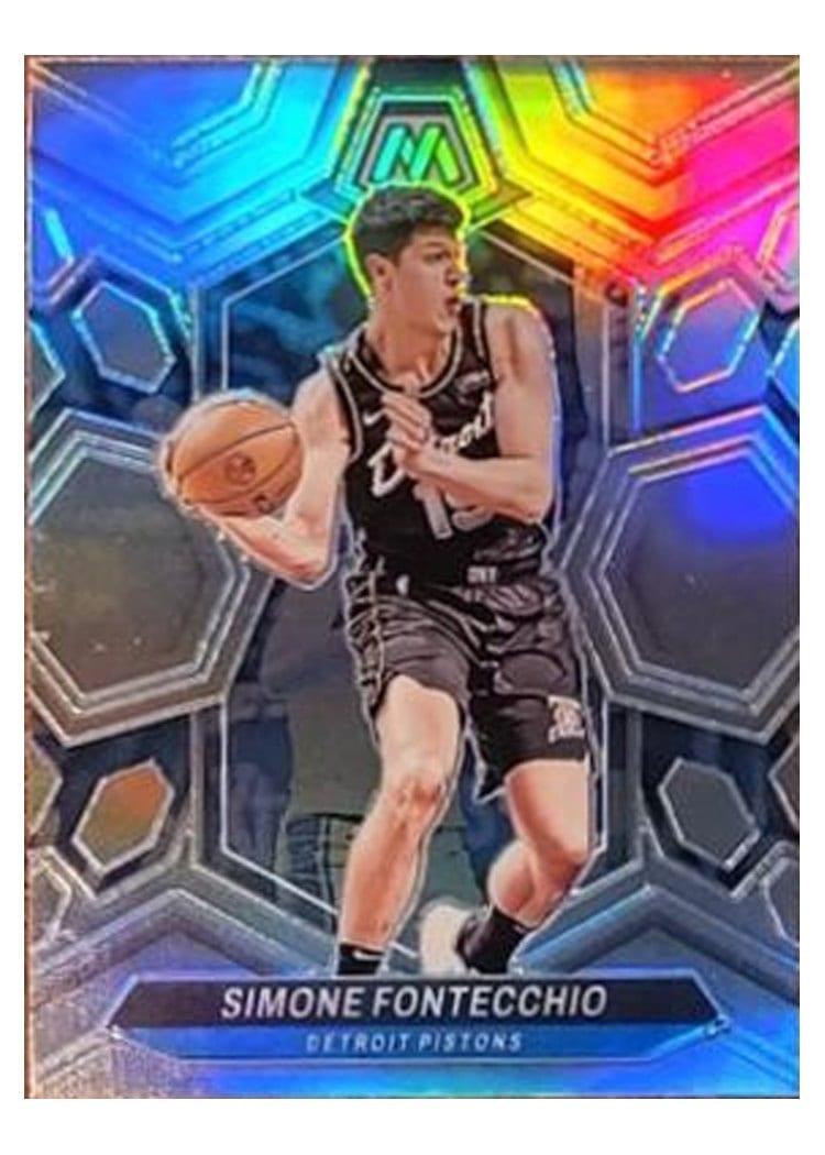 2023-24 Panini Mosaic Base Set Simone Fontecchio #133 card