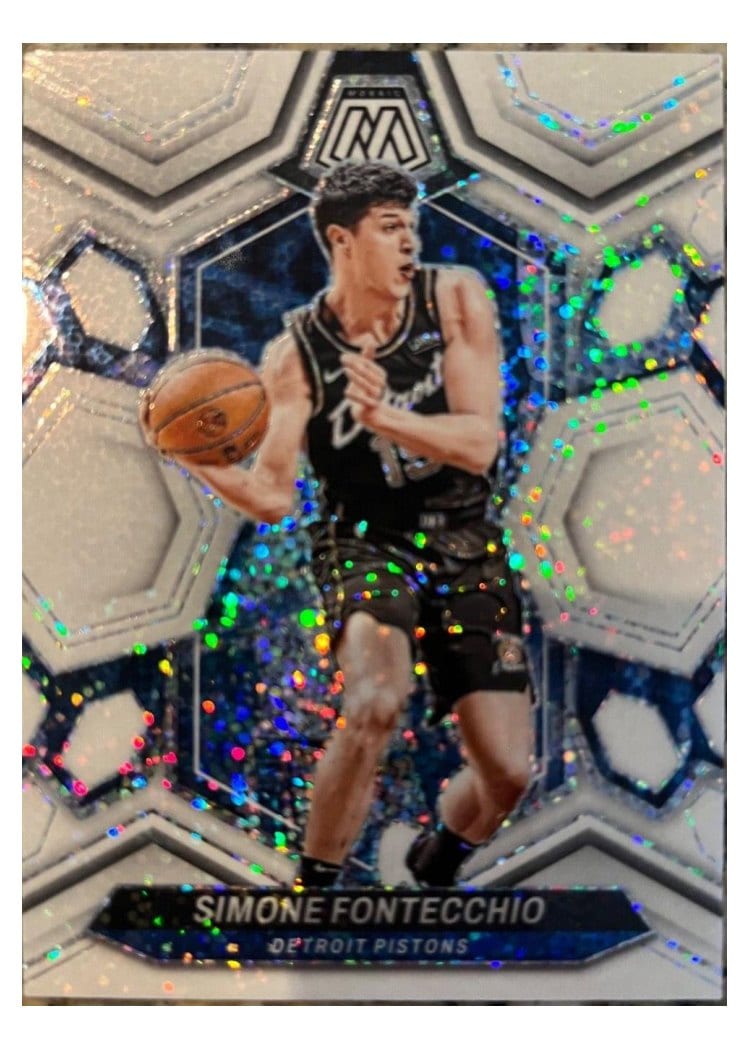 2023-24 Panini Mosaic Base Set Simone Fontecchio #133 card