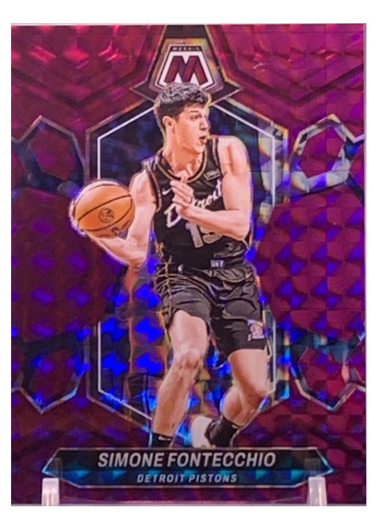 2023-24 Panini Mosaic Base Set Simone Fontecchio #133 card