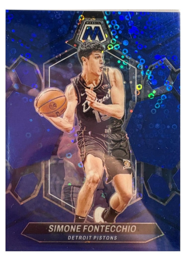 2023-24 Panini Mosaic Base Set Simone Fontecchio #133 card