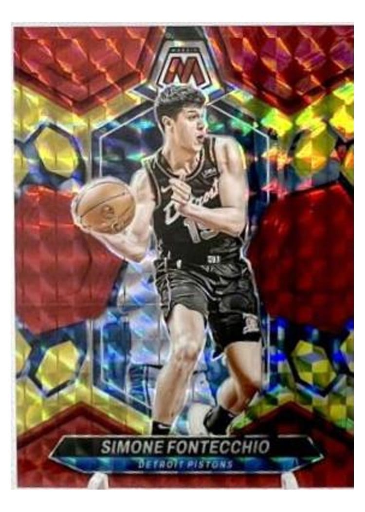 2023-24 Panini Mosaic Base Set Simone Fontecchio #133 card