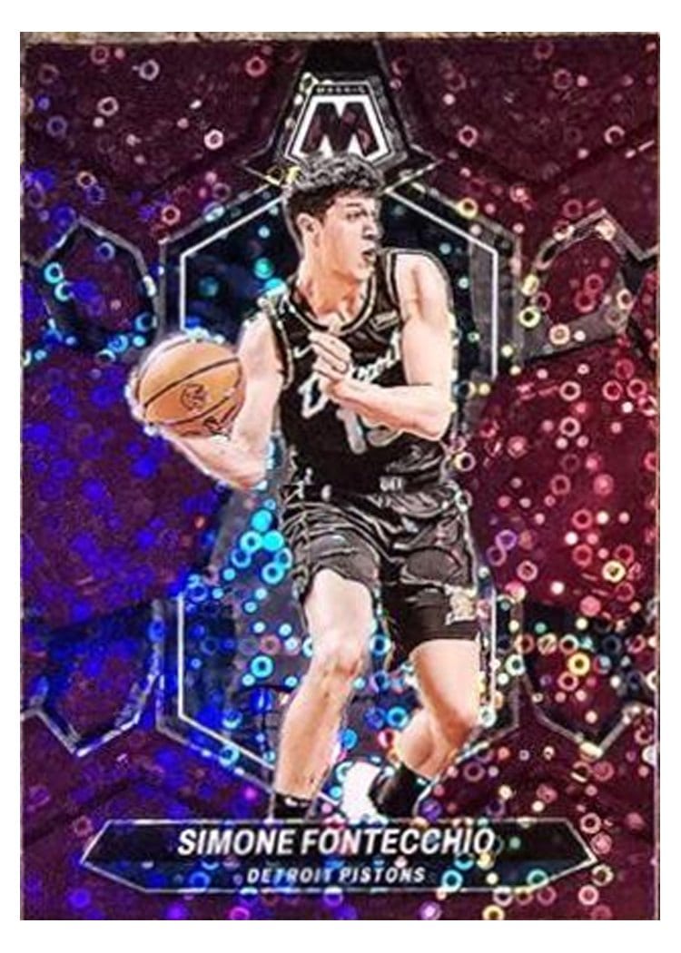 2023-24 Panini Mosaic Base Set Simone Fontecchio #133 card
