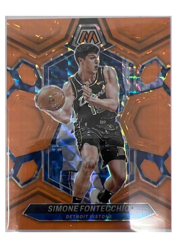2023-24 Panini Mosaic Base Set Simone Fontecchio #133 card