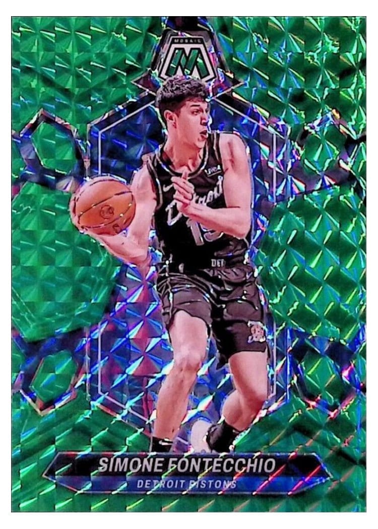 2023-24 Panini Mosaic Base Set Simone Fontecchio #133 card