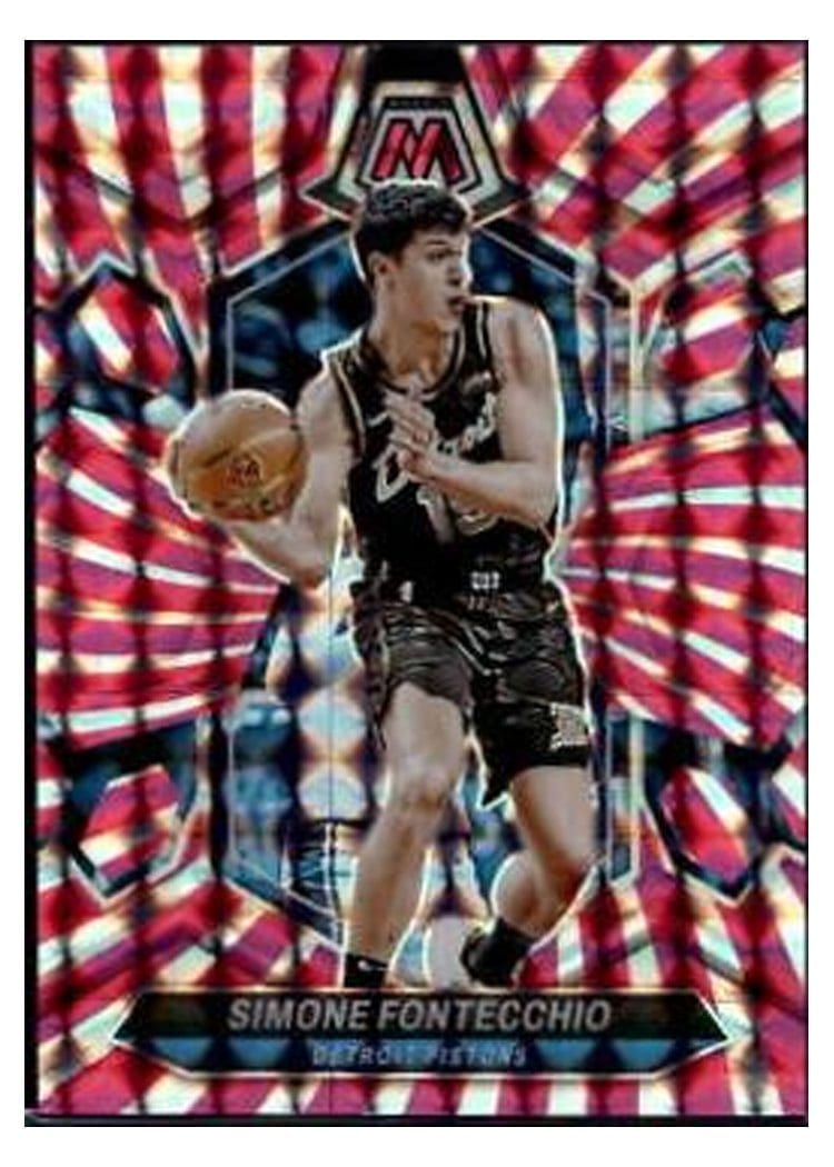 2023-24 Panini Mosaic Base Set Simone Fontecchio #133 card