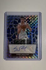 2024-25 Panini Mosaic Scripts Simone Fontecchio #MS-SFD
