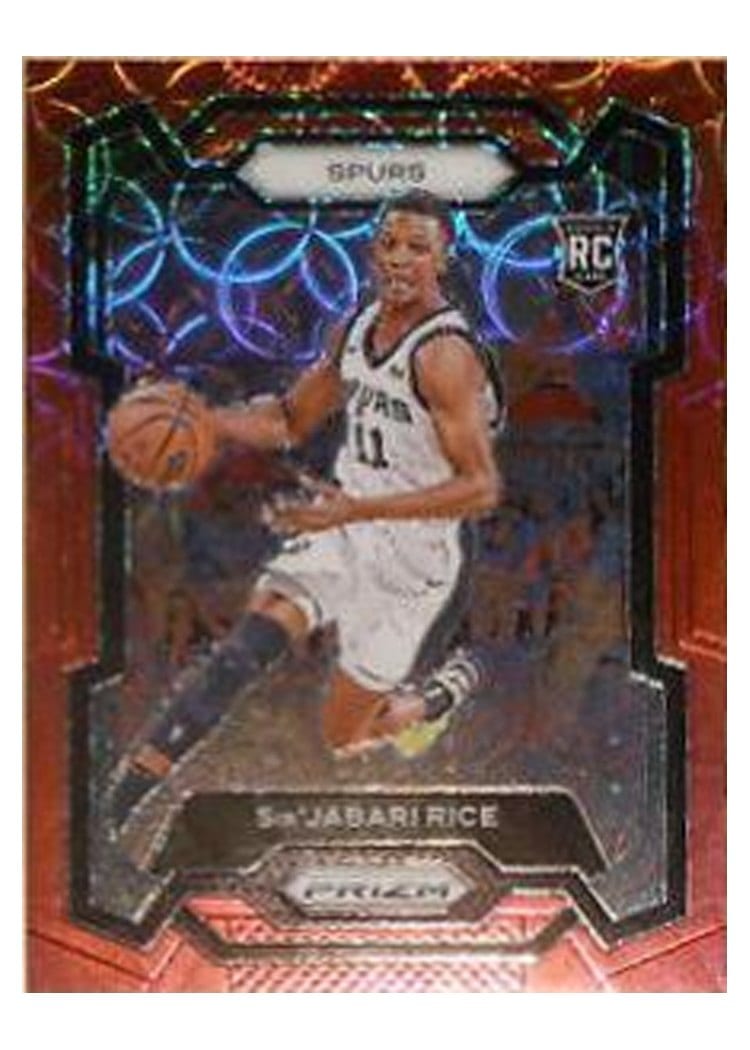 2023-24 Panini Prizm Base Set Sir'Jabari Rice Choice Red #299 card