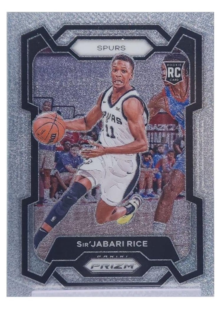 2023-24 Panini Prizm Base Set Sir'Jabari Rice Glitter #299 card