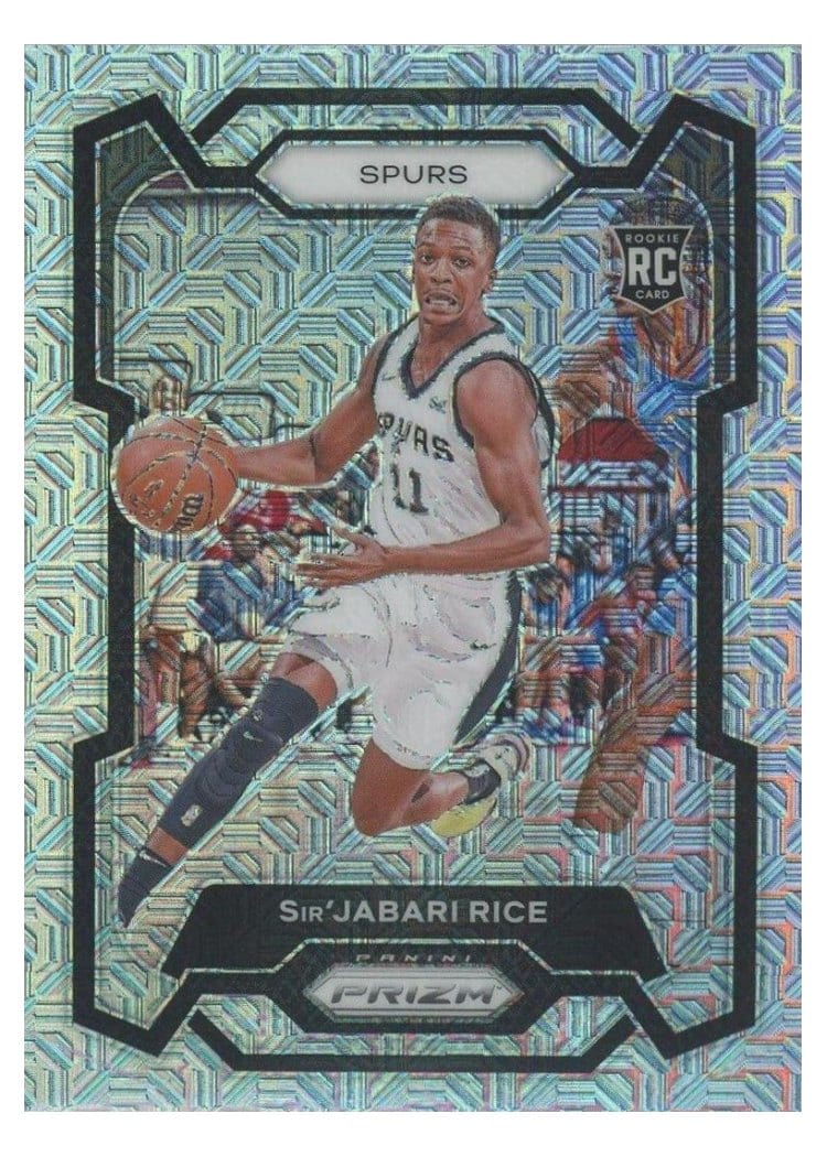2023-24 Panini Prizm Base Set Sir'Jabari Rice Mojo #299 card