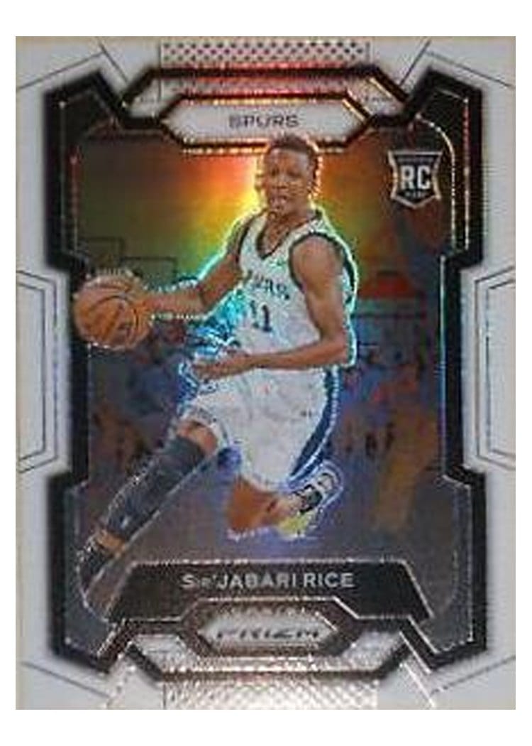 2023-24 Panini Prizm Base Set Sir'Jabari Rice White #299 card